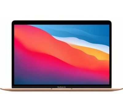 Apple MacBook Air  2020  13" M1 chip with 8-core CPU and 7-core GPU   Gold INT