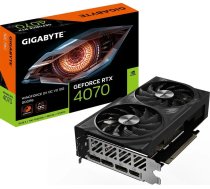 Gigabyte Graphics card GeForce RTX 4070 WINDFORCE 2X OC V2 12GB GDDR6 192bit | KGGBAN407477023  | 4719331355005 | GV-N4070WF2OCV2-12GD