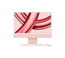 Komputer Apple Apple iMac 24” 4.5K Retina, Apple M3 8C CPU, 10C GPU/8GB/256GB SSD/Pink/RUS Apple | MQRT3RU/A  | 194253782100