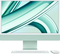 Komputer Apple Apple iMac 24” 4.5K Retina, Apple M3 8C CPU, 10C GPU/8GB/256GB SSD/Green/RUS Apple | MQRN3RU/A  | 194253780342