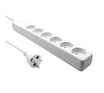 Danish IT Power Strip 6-way