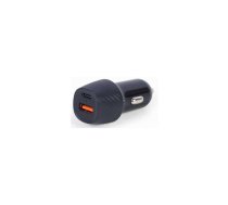 Gembird 2-port USB Car Fast Charger 18 W Black