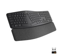 Logitech Ergo K860 tastatūra RF bezvadu sakari + Bluetooth Angļu Grafīts