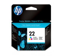 HP 22 Tri-color Original Ink Cartridge