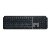 Logitech MX Keys S tastatūra RF bezvadu sakari + Bluetooth QWERTY Dāņu, Somu, Norvēģu, Zviedru Grafīts
