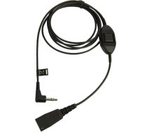Jabra 8735-019 audio kabelis 0,5 m QD 3.5mm Melns