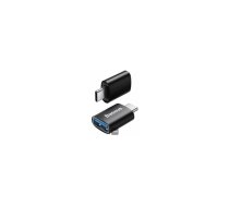 Adapteris Baseus Ingenuity Series Mini OTG USB Type-C Male to USB-A Female Black