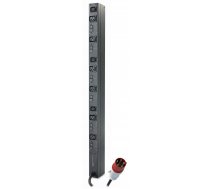 APC Rack PDU Basic Zero U energosadales vienība, PDU 9 Maiņstrāvas izvade (-s) 0U Melns