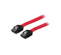 StarTech.com LSATA12 SATA kabelis 0,304 m SATA 7-pin Sarkans