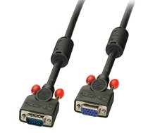 Lindy 36394 VGA kabelis 3 m VGA (D-Sub) Melns