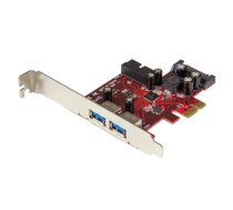 StarTech.com PEXUSB3S2EI interfeisa karte/adapteris Iekšējs SATA, USB 3.2 Gen 1 (3.1 Gen 1)