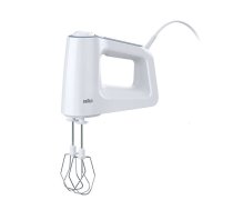 Braun HM 3135 WH Rokas mikseris 500 W Pelēks, Balts