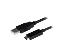 StarTech.com USB2AC1M USB kabelis 1 m USB 2.0 USB A USB C Melns