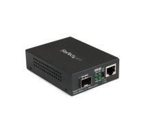 StarTech.com MCM1110SFP tīlkla mediju pārveidotājs 1000 Mbit/s Multi režīms, Viens režīms Melns