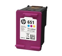HP 651 Tri-color Original Ink Advantage Cartridge