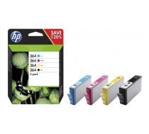 HP 364 4-pack Black/Cyan/Magenta/Yellow Original Ink Cartridges