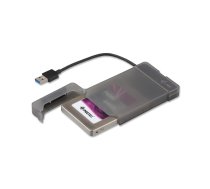 i-tec MYSAFEU313 cieto disku uzglabāšanas sistēma HDD/SSD korpuss Melns 2.5"