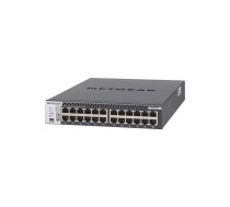 NETGEAR M4300-24X Vadīts L3 10G Ethernet (100/1000/10000) 1U Melns