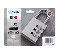 Epson Padlock C13T35964020 tintes kārtridžs 1 pcs Oriģināls Augsta (XL) produktivitāte Melns, Tirkīzzils, Fuksīns, Dzeltens
