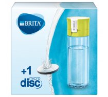Brita Fill&Go Bottle Filtr Lime Ūdens filtrēšanas pudele Laims, Caurspīdīgs