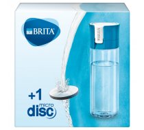 Brita Fill&Go Bottle Filtr Blue Ūdens filtrēšanas pudele 0,6 L Zils, Caurspīdīgs