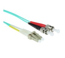 ACT RL7651 optisko šķiedru kabelis 1,5 m 2x LC 2x ST OM3 Melns, Zils, Pelēks, Sarkans