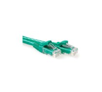 ACT IB2752 tīkla kabelis Zaļš 0,25 m Cat6a U/UTP (UTP)