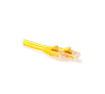 ACT CAT6A UTP (IB 2800) 0.5m tīkla kabelis Dzeltens 0,5 m