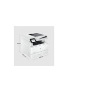 HP LaserJet Pro MFP 4102fdn Printer, Black and white, Printeris priekš Small medium business, Print, copy, scan, fax, Instant In [2Z623F B19]