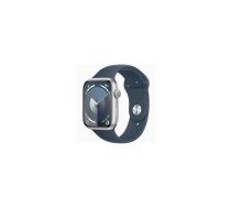 Apple Watch Series 9 GPS, 45 mm, Sport Band, S/M, sudraba/zila - Viedpulkstenis