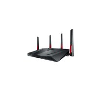 ASUS RT-AC88U bezvadu rūteris Tīkls Gigabit Ethernet Divkāršā frekvenču josla (2.4 GHz / 5 GHz) Melns