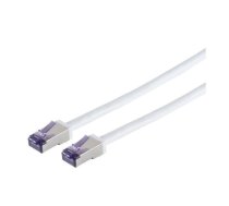 HIGH-FLEX Cat6a S/FTP White 2m