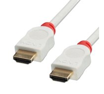 Lindy 41413 HDMI kabelis 3 m HDMI Type A (Standard) Sarkans, Balts