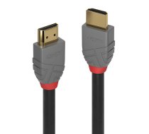 Lindy 36966 HDMI kabelis 7,5 m HDMI Type A (Standard) Melns, Pelēks