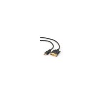 Gembird HDMI to DVI male-male cable with gold-plated connectors  1.8m