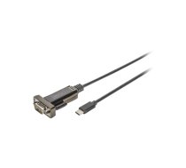 DIGITUS USB Type-C to Serial Adapter | Digitus | DIGITUS DA-70166 - serial adapter - USB-C - RS-232 | DA-70166