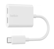 Belkin F7U081BTWH interfeisa centrmezgls USB Veids-C Balts