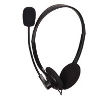 HEADSET STEREO/BLACK MHS-123 GEMBIRD