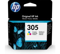 HP 305 Tri-color Original Ink Cartridge