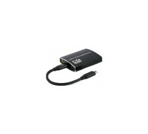 Gembird A-CM-HDMIF2-01 USB-C to dual HDMI adapter  4K 60Hz  black