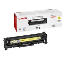 Canon CRG-718 Y tonera kārtridžs 1 pcs Oriģināls Dzeltens