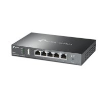 TP-Link ER605 v2 ar vadiem pievienojams rūteris Tīkls Gigabit Ethernet Melns