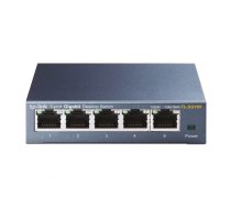 TP-Link TL-SG105 Nepārvaldīts Gigabit Ethernet (10/100/1000) Melns