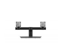 DELL Dual Monitor Stand 68,6 cm (27") Alumīnijs, Melns