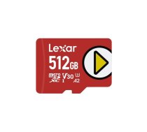 MEMORY MICRO SDXC 512GB UHS-I/PLAY LMSPLAY512G-BNNNG LEXAR