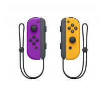 Nintendo Joy-Con Melns, Oranžs, Lillā Bluetooth sistēma Spēļu paliktnis Analogā / digitālā Nintendo Switch