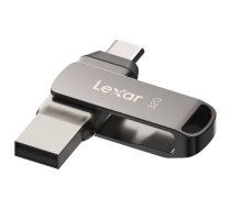 Lexar | 2-in-1 Flash Drive | JumpDrive Dual Drive D400 | 32 GB | USB 3.1 | Grey