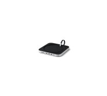 Satechi Mac Mini Stand & Hub, SSD ligzda, sudraba - Mac USB centrmezgls