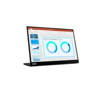Lenovo ThinkVision M14d LED display 35,6 cm (14") 2240 x 1400 pikseļi 2.2K Melns