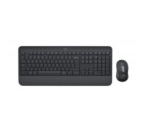 Logitech Signature MK650 Combo For Business tastatūra Pele iekļauta RF bezvadu sakari + Bluetooth QWERTY US International Grafīt